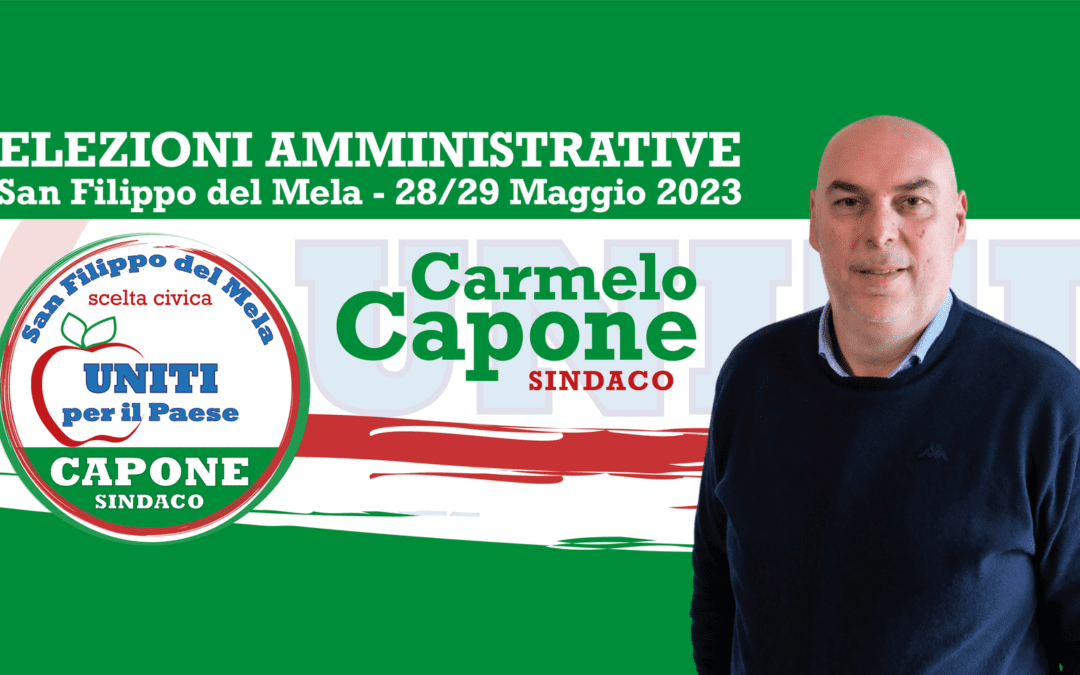 San Filippo del Mela. Elezioni, ‘Uniti per il Paese’ a sostegno di Carmelo Capone presenta la lista