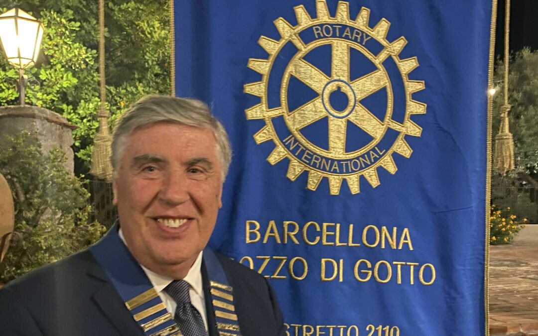 Barcellona PG. “Passaggio di Campana” al Rotary Club è Nino Ravidà il nuovo Presidente