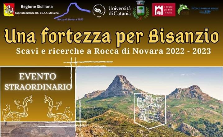 Novara di Sicilia. Conferenza “Una fortezza per Bisanzio”. Scavi e ricerche a Rocca di Novara 2022-2023