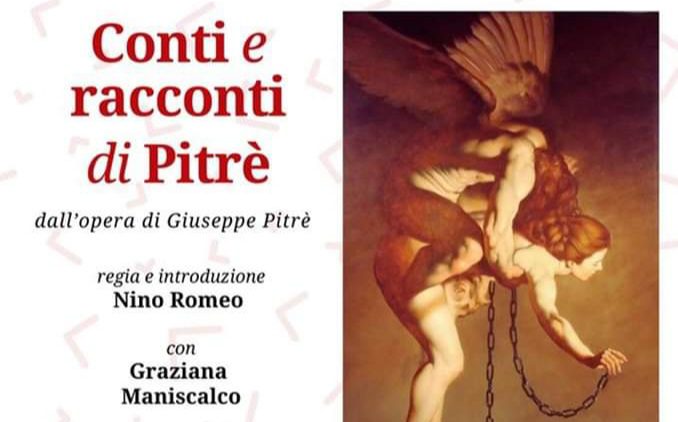 Novara di Sicilia. Lo spettacolo “Conti e Racconti di Pitrè” al Teatro Comunale “Riccardo Casalaina”