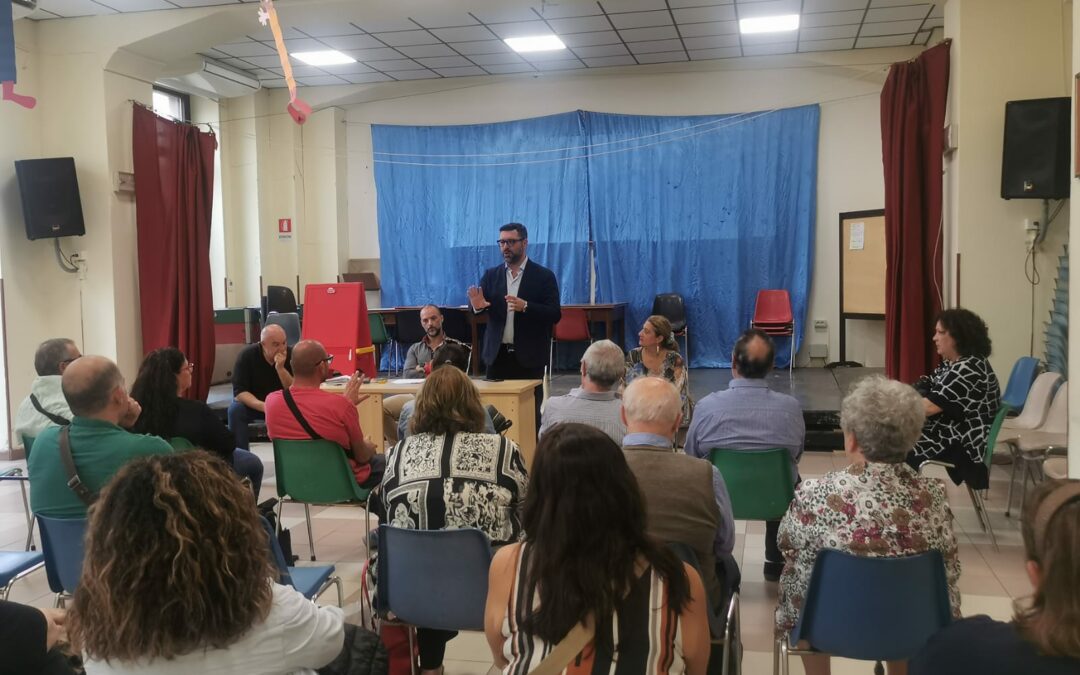 Messina. Incontro al Don Orione rappresentanti Cooperativa Faro 85 le famiglie dei pazienti ed i disabili ospiti con On. De Luca