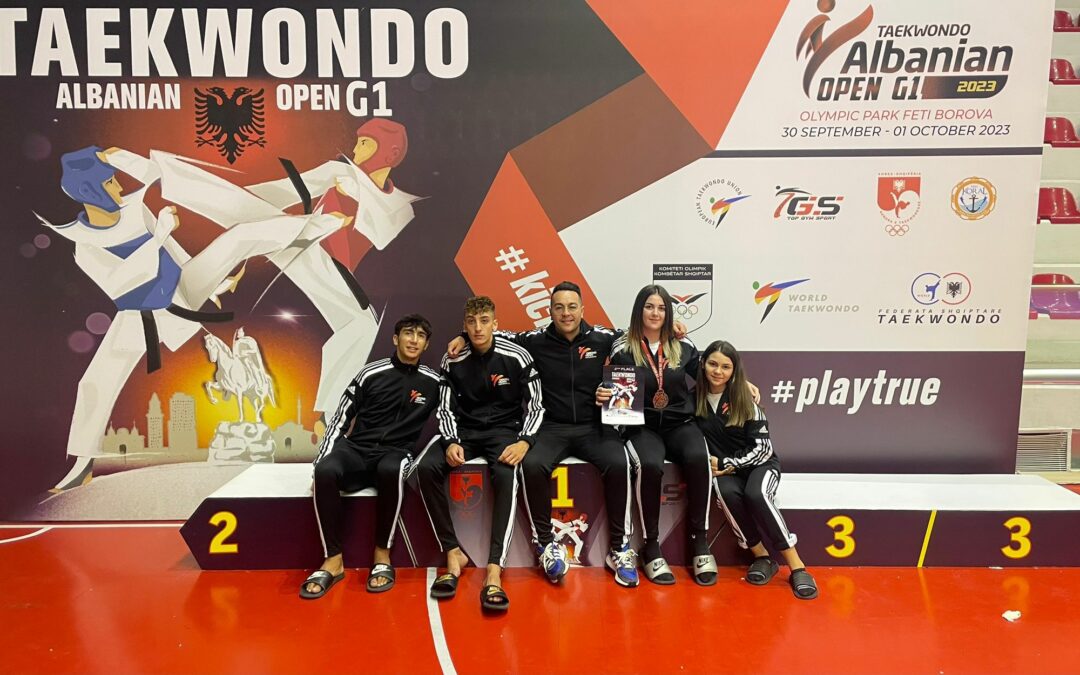 Barcellona PG. Taekwondo, ottime performance al ‘Tirana Open 2023’