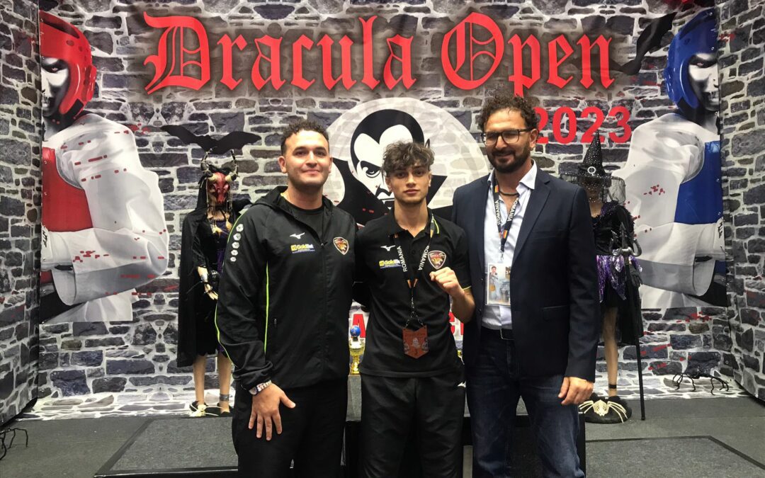 Taekwondo. Medaglia di bronzo per Giuseppe Foti al Dracula Open di Bucarest