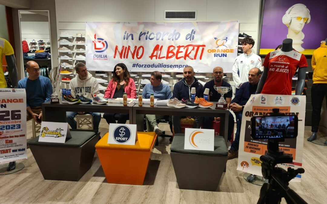 Barcellona PG. 4° Trofeo Orange Run, Memorial Nino Alberti, Torre: “Prevediamo una festa dello Sport”