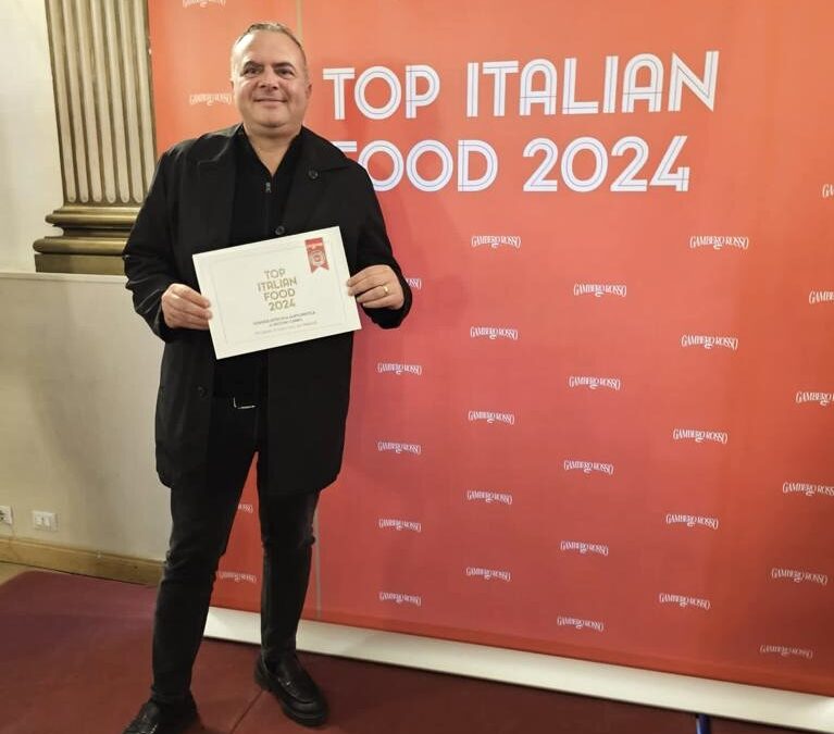 La porchetta di suino nero di Giuseppe Oriti premiata da “Top Italian Food” a Roma