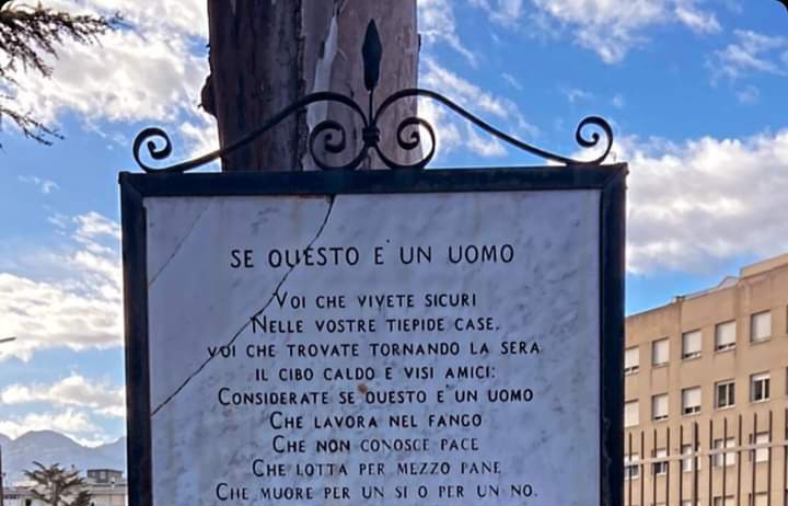 Barcellona PG. “Giornata della Memoria” con l’Amministrazione comunale alla Villa Comunale “Primo Levi”