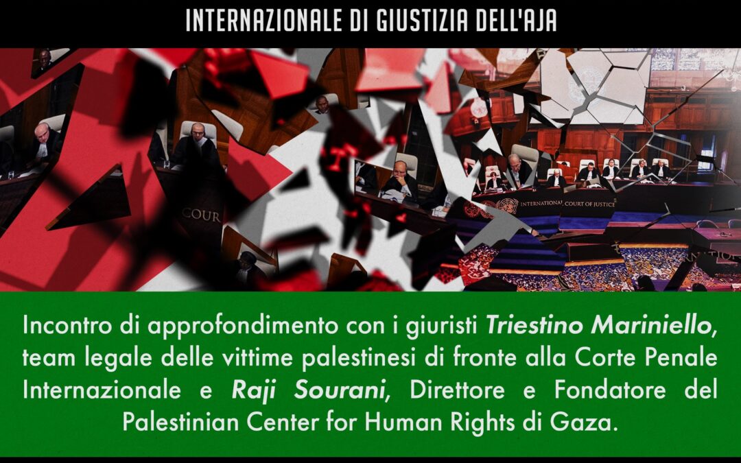 Messina. Incontro “Genocidio a Gaza, l’azione del Sudafrica contro Israele di fronte alla Corte Internazionale”