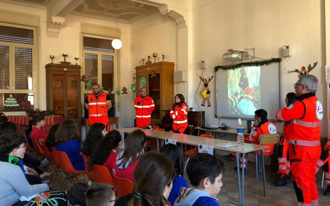 Bullismo e cyberbullismo, l’Anpas Club Radio C.B. all’IC Primo’ di Milazzo