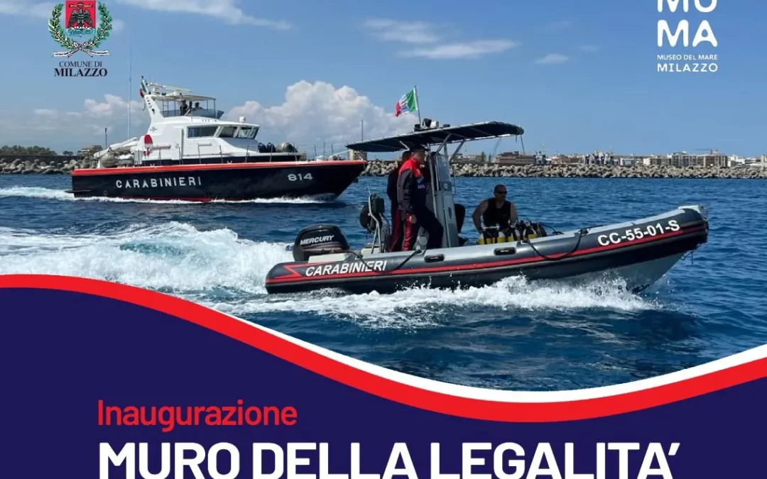 Milazzo. Verso l’inaugurazione del Muro della Legalità al Mu.Ma.