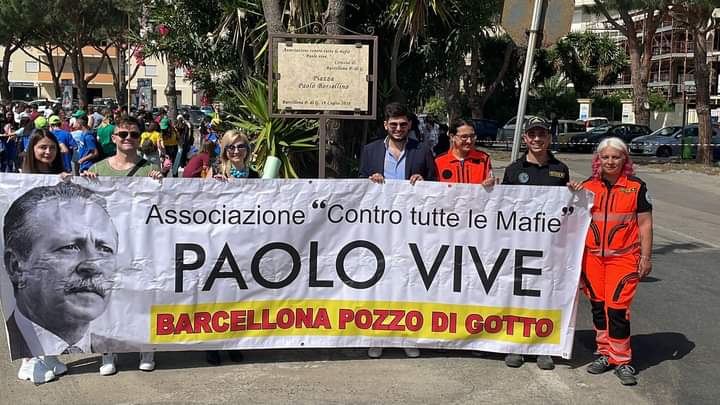 Barcellona PG. L’Associazione “Contro tutte le mafie Paolo Vive” esprime soddisfazione per l’operazione della DDA di Messina con l’arresto di oltre 100 persone