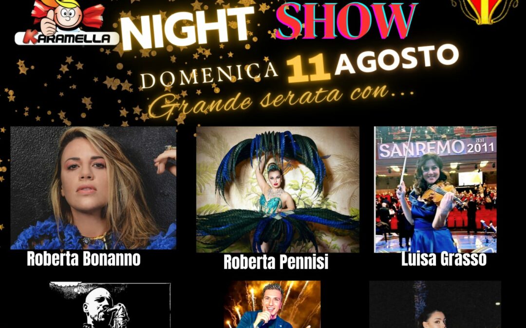 Al Messina Night Show le selezioni regionali per la 36° edizione del Concorso Nazionale Una Ragazza per il Cinema