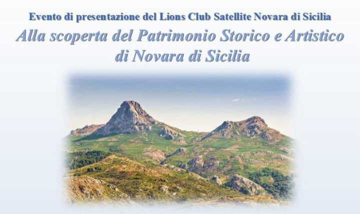 Primo evento Lions Satellite Novara di Sicilia “Alla scoperta del Patrimonio Storico e Artistico” in Piazza Sant’Antonio