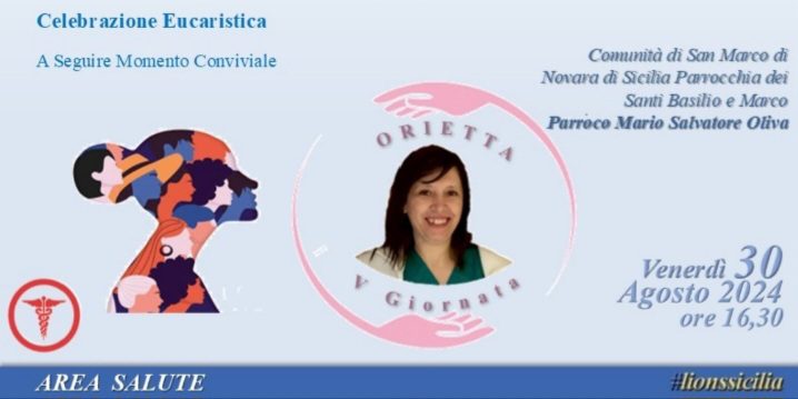 Novara di Sicilia. La V Giornata dedicata a Orietta Puglisi nella frazione San Marco