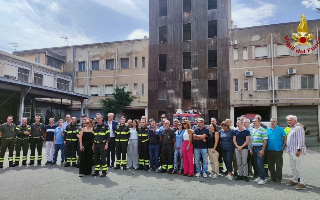 Messina. Il report delle attività nella conferenza del Comandante Provinciale VdF Felice Iracà