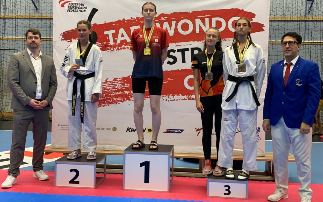 Taekwondo. Due medaglie all’Open di Vienna per la Tiger’s Den dei Maestri Sottile