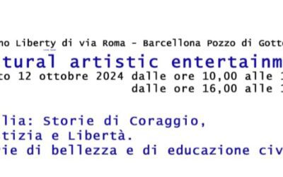 Barcellona PG. “Cultural Artistic Entertainment” di Andrea Cristelli per la 20^ Giornata del Contemporaneo al Villino Liberty