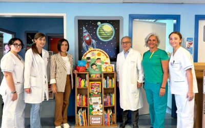 Donate dieci biblioteche ai reparti pediatrici degli ospedali di Milazzo, Barcellona, Patti, Taormina e del Policlinico di Messina