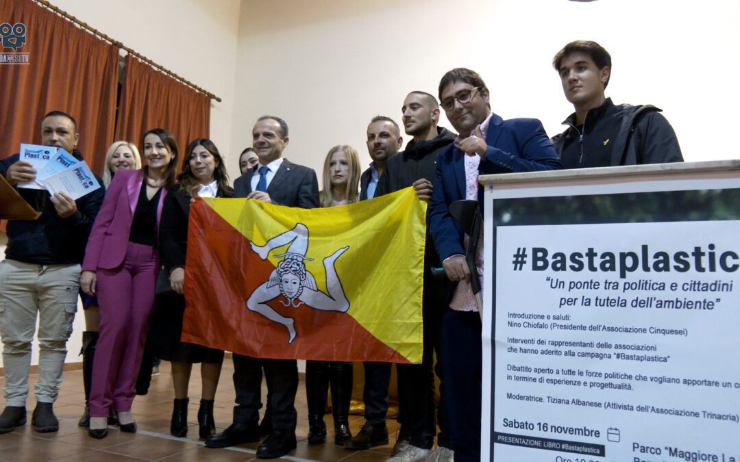 Barcellona PG. Confronto e partecipazione alla presentazione del libro #Bastaplastica