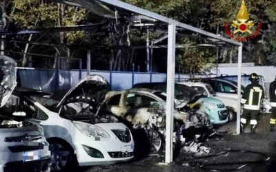 Incendiate 6 auto in concessionaria zona sud di Messina