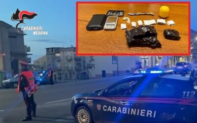 Acquedolci. Pusher con la droga al bar, 52enne arrestato