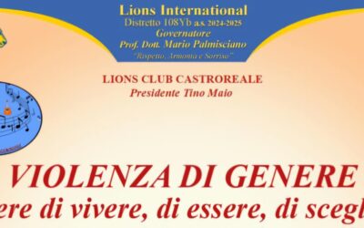 Barcellona PG. Doppio appuntamento con il Lions Club di Castroreale e l’I.C. “Bastiano Genovese” contro la violenza di genere con Barbara Bartolotti