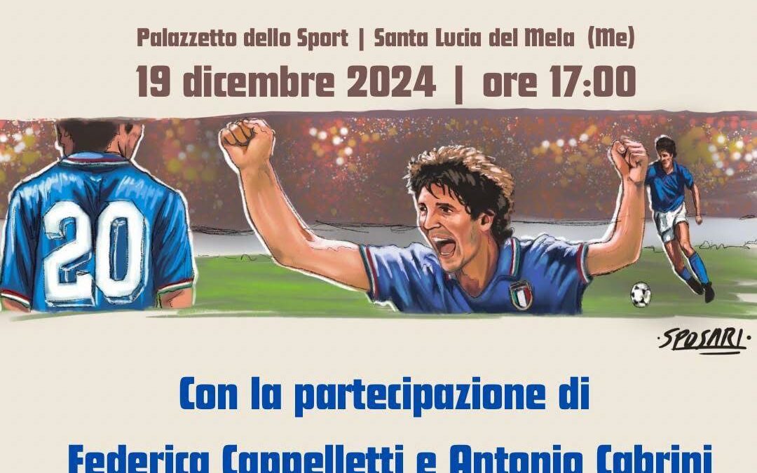 Santa Lucia del Mela. Verso la cerimonia di intitolazione del Palazzetto dello Sport Comunale a Paolo Rossi