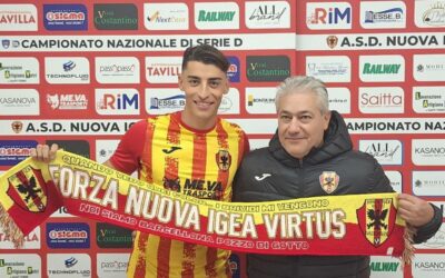 Calcio. Nuova Igea Virtus, trona il difensore Andrea Ferrigno