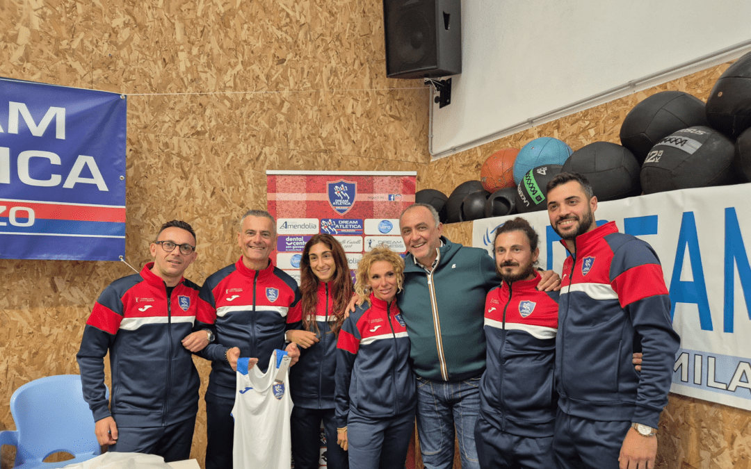 Presentata la “Dream Atletica Milazzo”, il plauso di Totò Gebbia consigliere nazionale Fidal: “Torna in città una disciplina scomparsa”